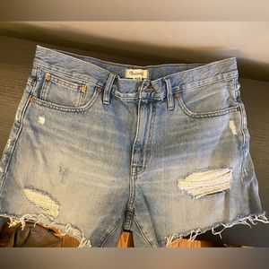 Madewell Relaxed Denim Shorts
